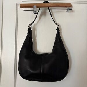 Vintage Coach 9591 West Zoe Legacy Black Leather Hobo Shoulder Bag (1)